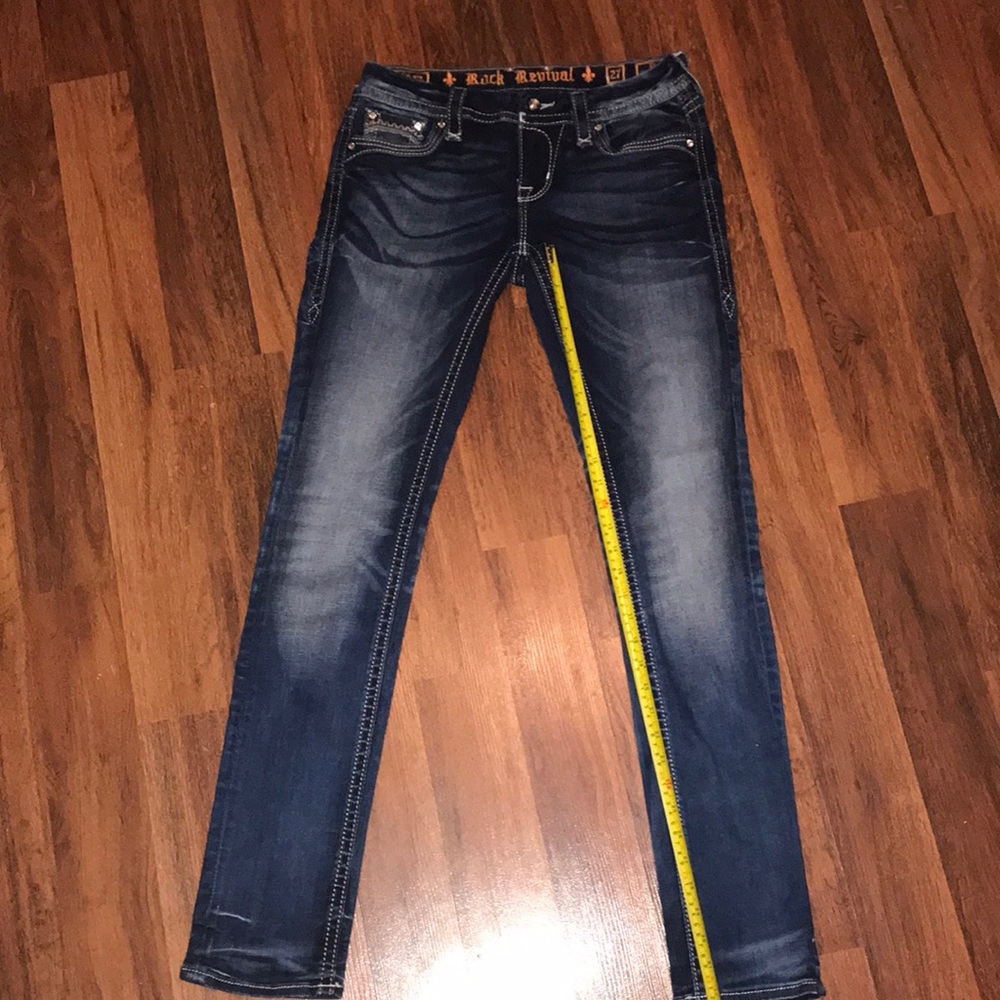Rock Revival easy skinny jeans size size 27